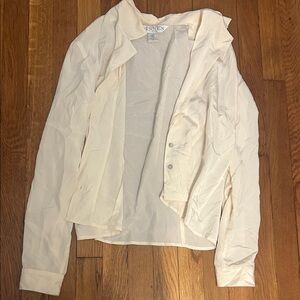 Elegant Cream Blouse